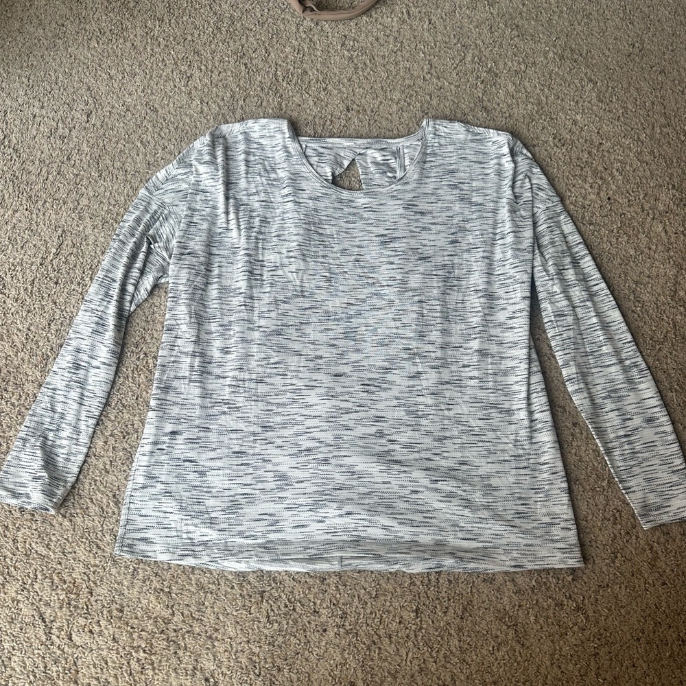 Lululemon - open back shirt, think size 12